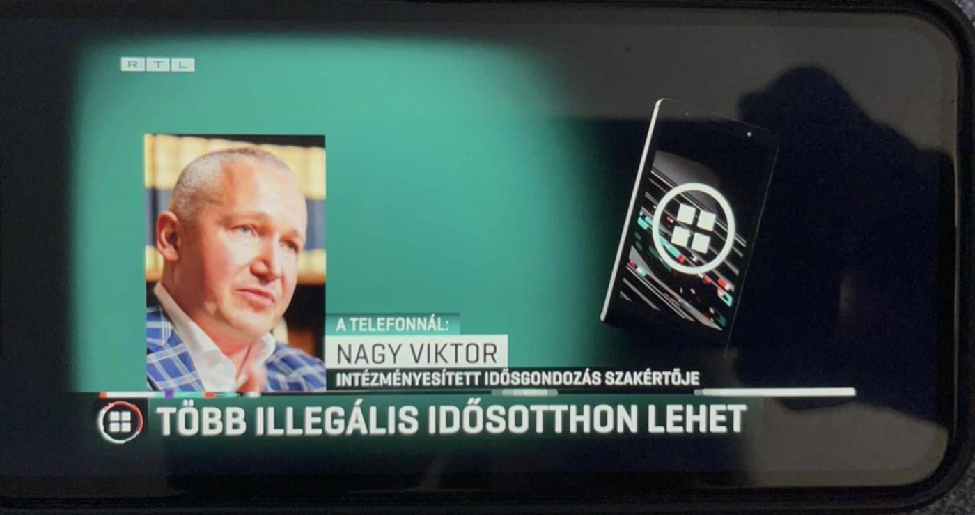 Dr. Nagy Viktor az RTL Híradóban